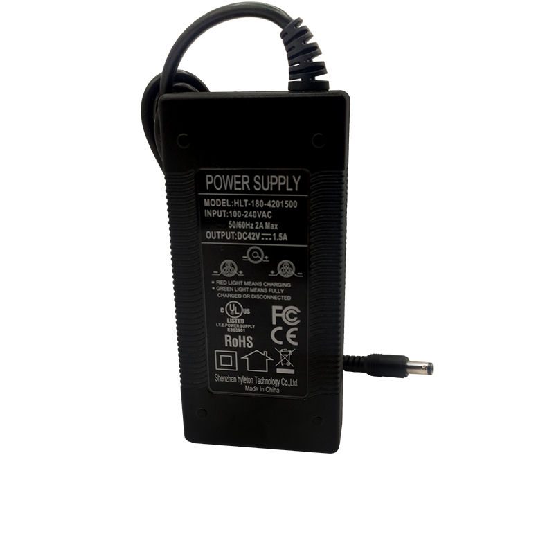 شارژر 42 ولت 1.5 آمپر (فیش استاندارد)